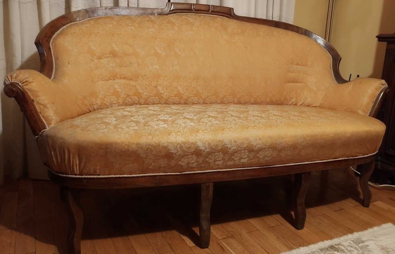 Vând sofa, fotolii, scaune stil Louis Philippe