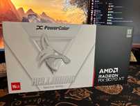 AMD Radeon RX 9070 XT 16GB HELLHOUND Spectral White SIGILATĂ