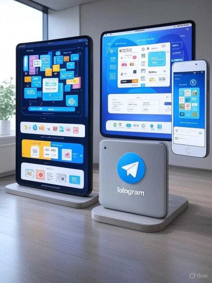 IT xizmatlari website, telegram bot, mobile ilova (do'kon, magazin)
