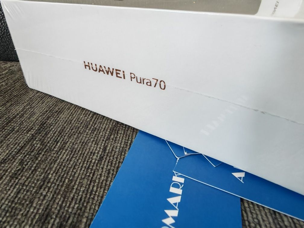 ^^^ЗАПЕЧАТАН 256GB Huawei Pura 70 Гаранция 2г. White / бял