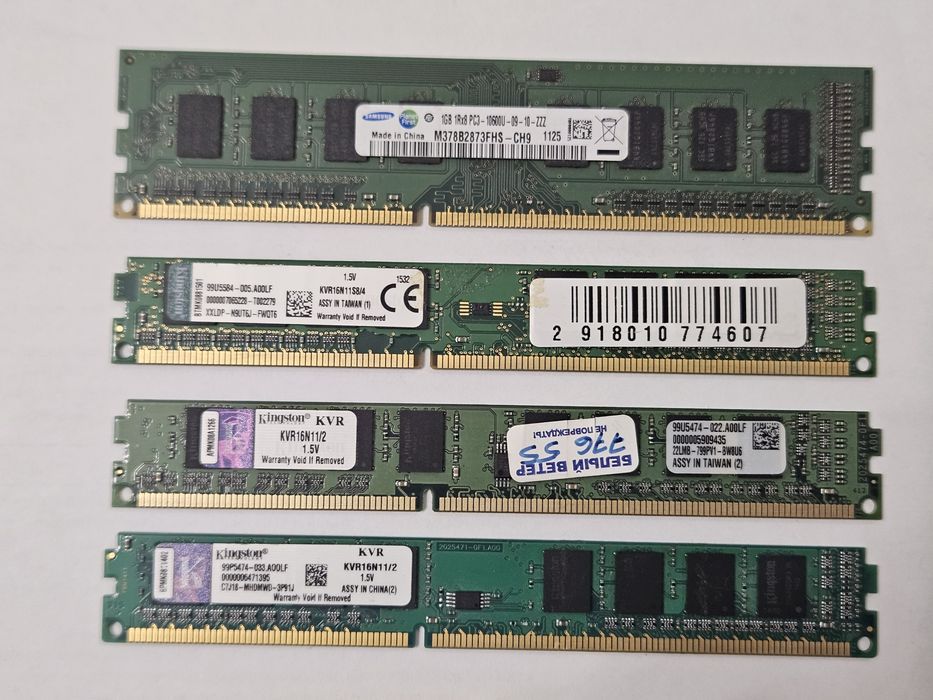 Продам ОЗУ DDR3 и DDR2