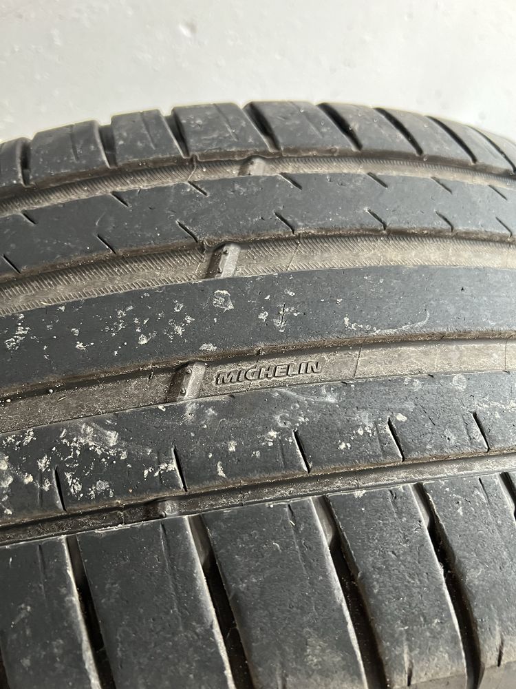 Set 4 jante originale Mercedes cu anvelope vara Michelin 255/45/20