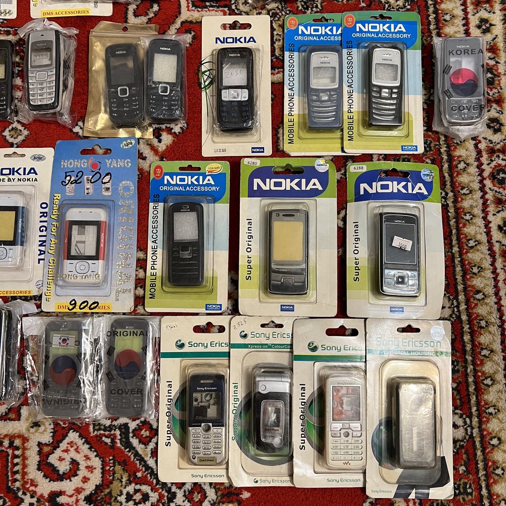 Корпуса / Клавиатуры Для Винтажных Nokia / Sony-Ericsson.