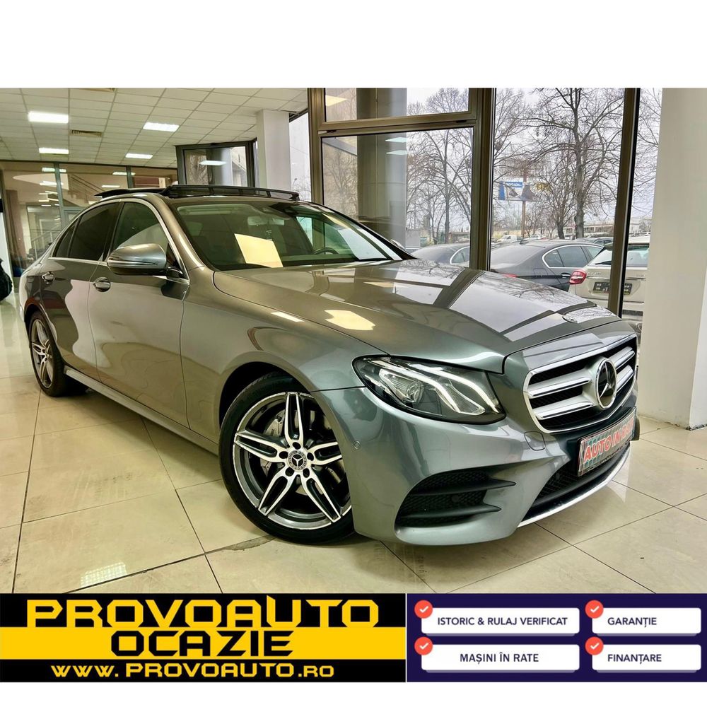 Mercedes E Classe 220D 2018-Pack Amg-Dublu Panoramic-Cash Sau Leasing