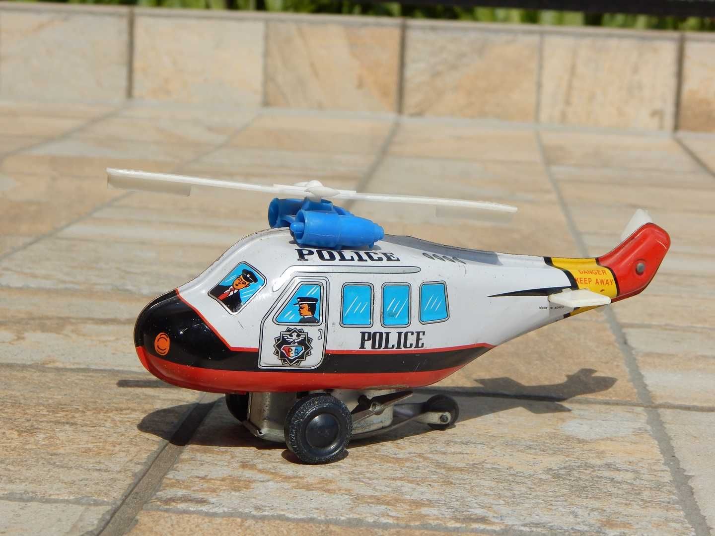 Jucarie tabla elicopter politie fabricat Coreea cu motoras 15 cm