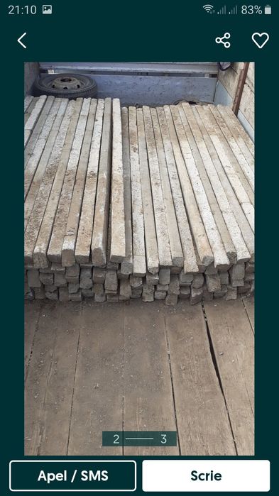 Șpalieri de beton de vînzare