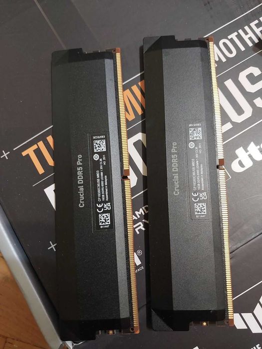 32GB DDR5 6000Mhz - Corsair, Crucial, Patriot Viper, Kingston EXPO/XMP