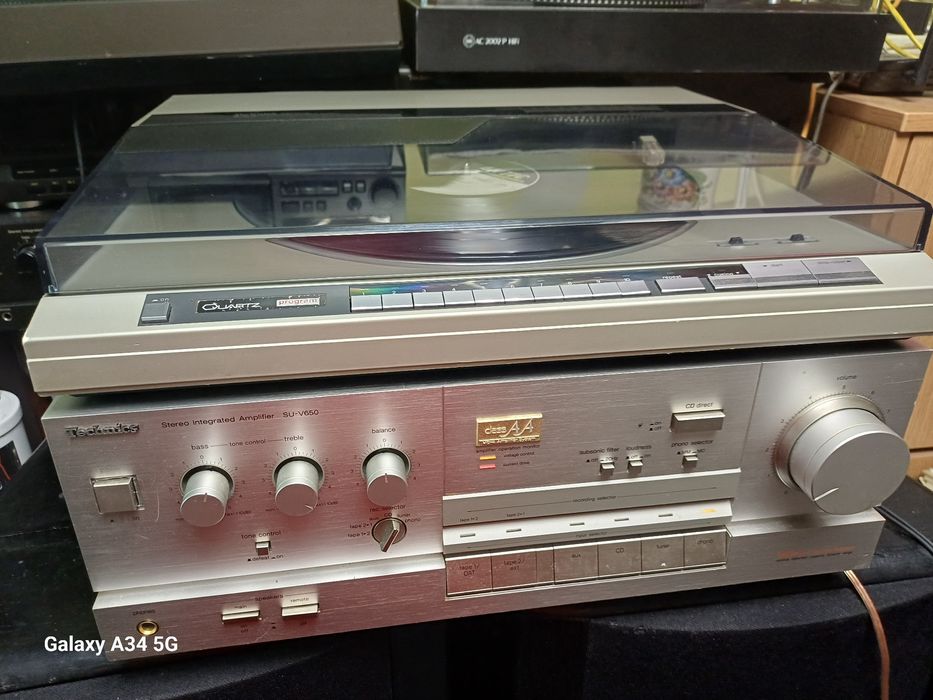 Technics sl ql15 pick-up automat Tangential  cu scanare disc