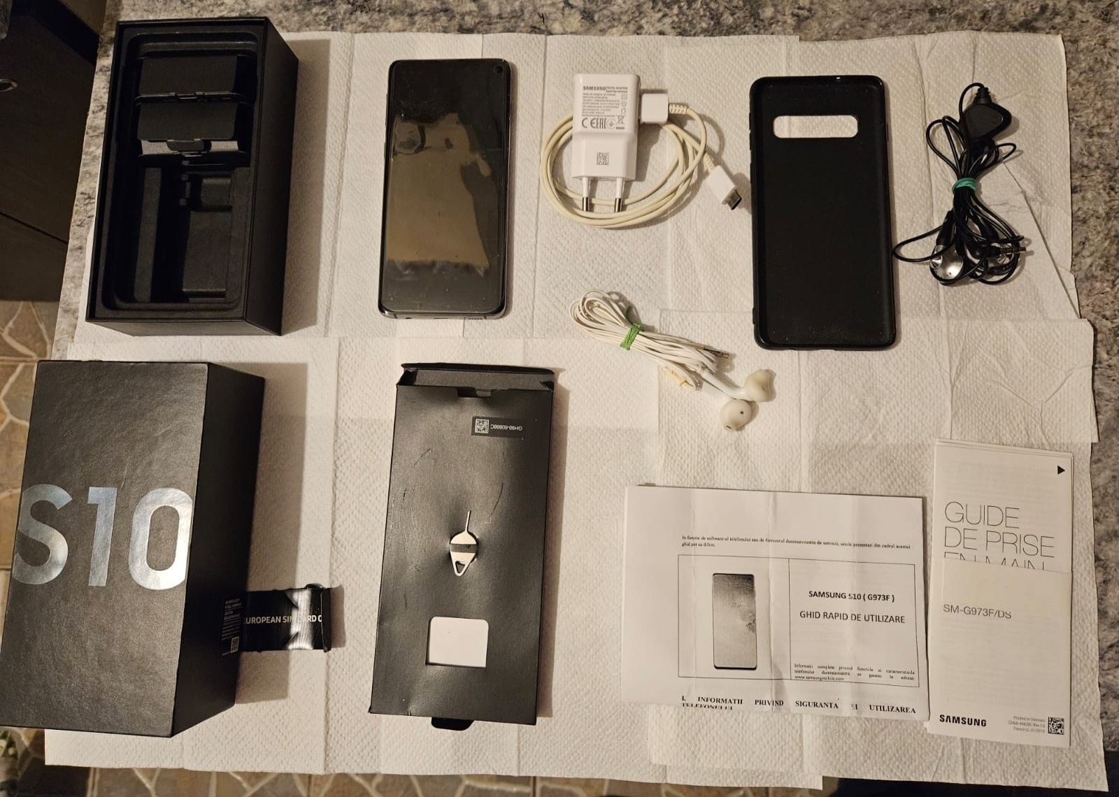 Samsung S10 impecabil nota 10/10 la cutie full cu accesori Orce test