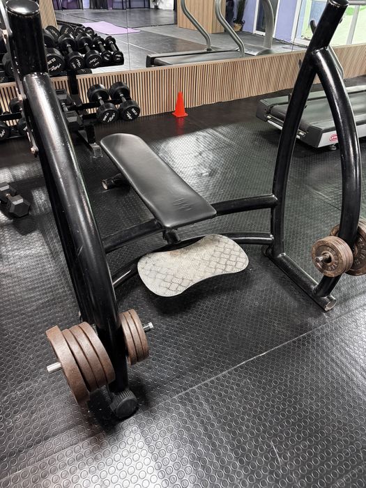 Фитнес уреди. Мечка, горен долен скрипец, хоризонтална лежанка ТИТАН