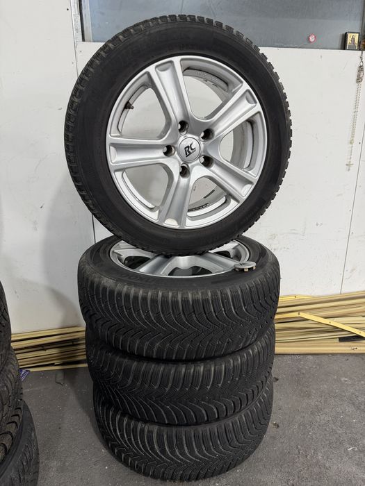 Jante aliaj + anvelope iarna Hankook BMW Seria 3 E90 E91 F30 F30