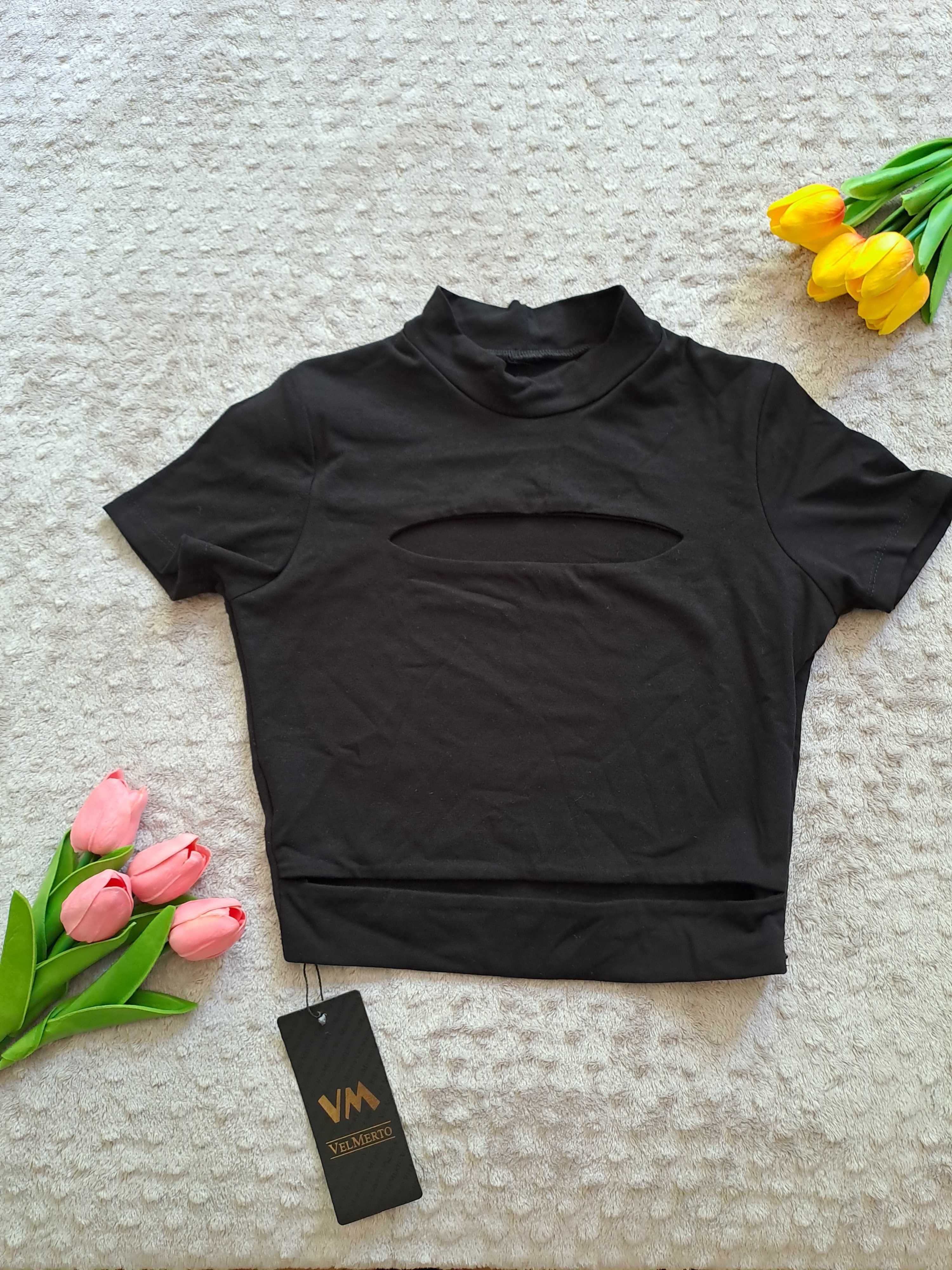 Къса тенискa, Velmerto sexy crop top
