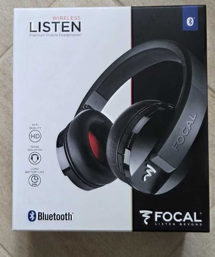 Casti FOCAL Listen Wireless - Premium mobile headphones - ca NOU