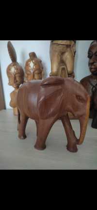 Elefant sculptat în lemn dr mahon