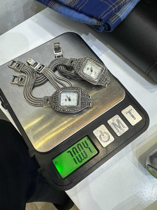 Kumush soat. Серебряные часы