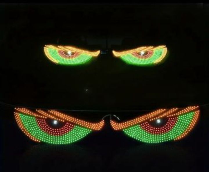 Ochi led (fă magie in șoferie)