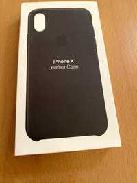 Оригинален калъф за I phone X leathr case