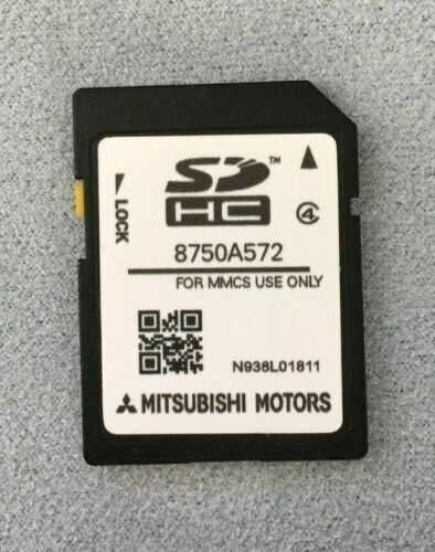 2024 Mitsubishi MMCS Sd Card E11 E12 W11 W12 W13 W15 W17 W18 P11 Карта