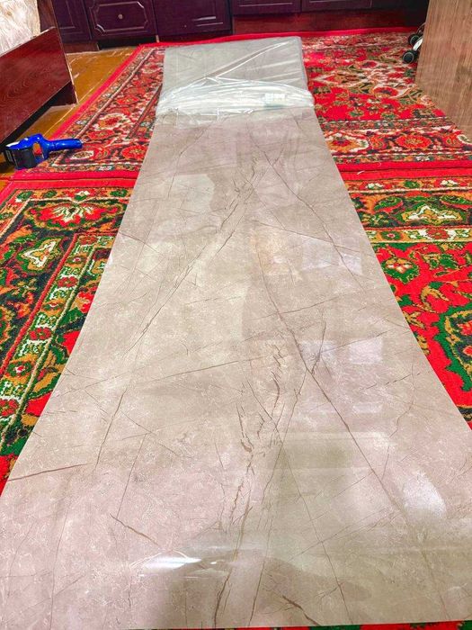 Кухонный фартук ПВХ стеновые панели от 1 -4 метр Oshxona fartuk paneli