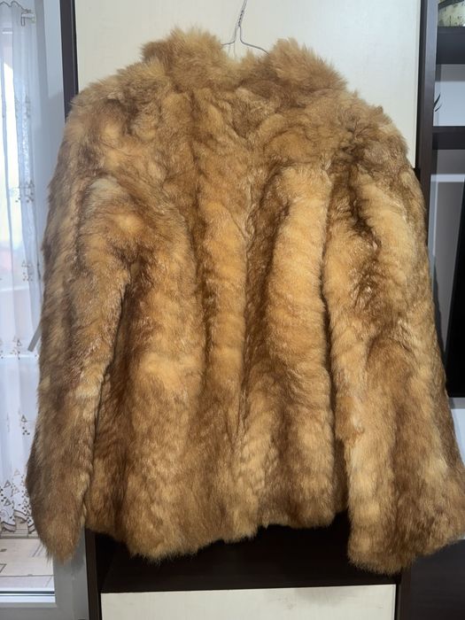 Blana naturala de vulpe rosie