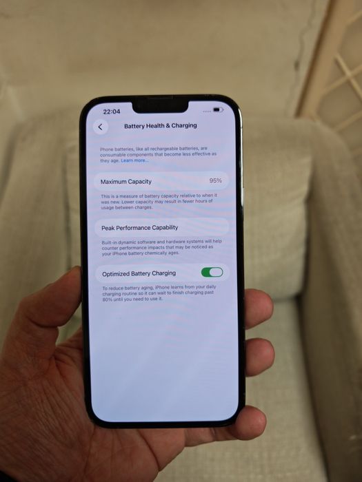 iPhone 13 Pro Max Sierra Blue 95% Stare foarte buna totul original