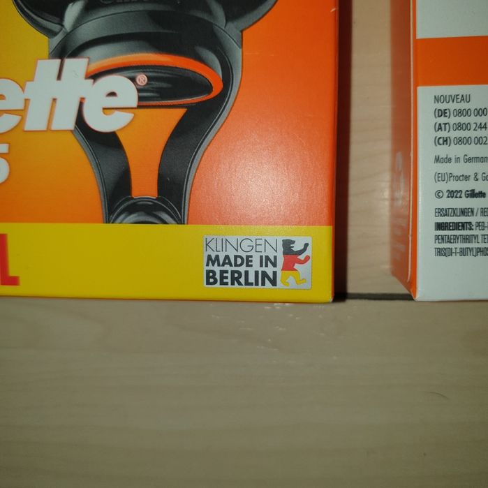 Set 8 rezerve Gillette Fusion Berlin