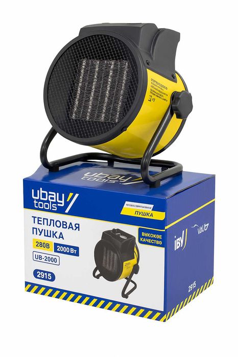 Elektr havo isitgichi UB 2000 // Ubay Пушка электрическая 2 кВт 220 в