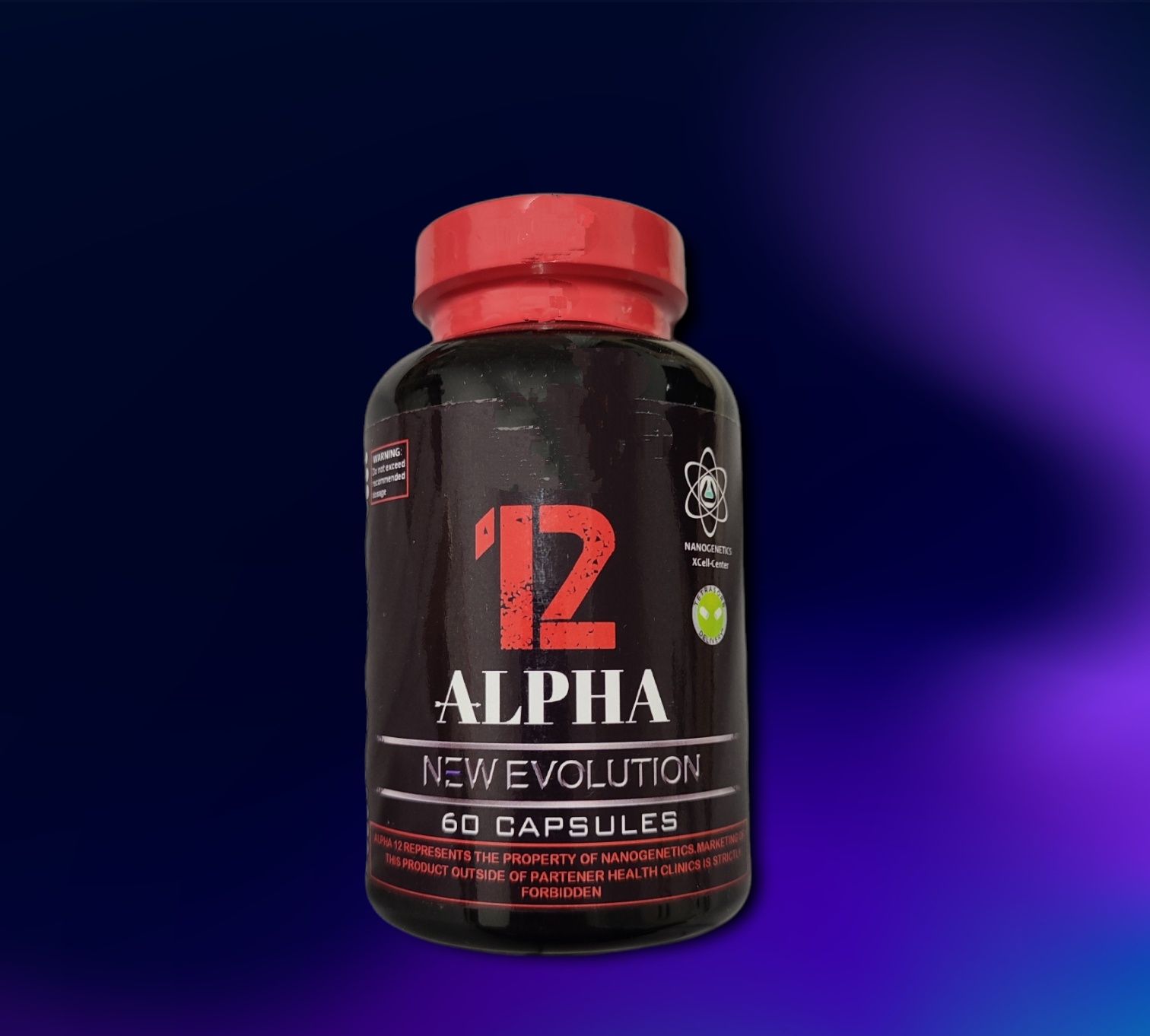 Supliment Alpha™ 12 Nanogenetics curata plămânii, mărește musculatura