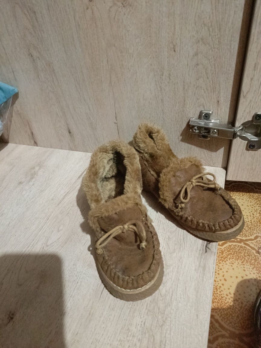 Новые макасины теплые
