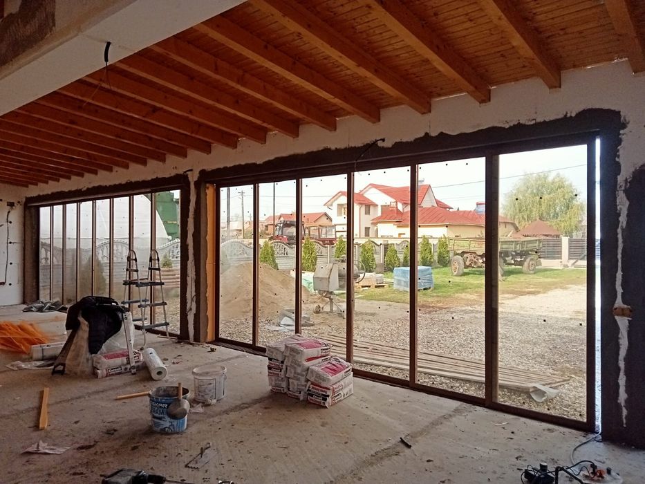 Tamplarie PVC/AL termopan/tripan