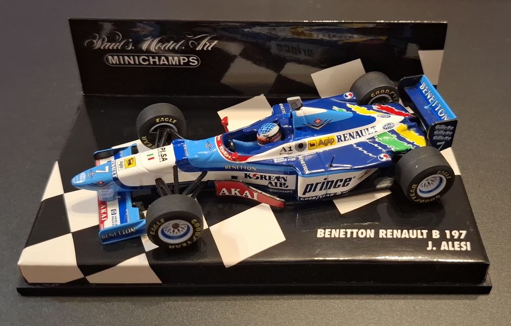 Benetton Renault B197 1/43 Minichamps