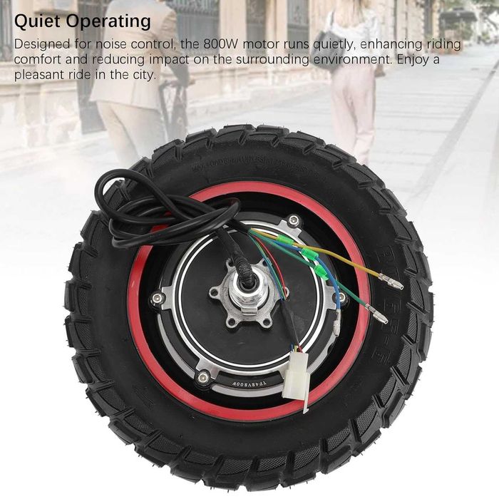 Motor electric+ anvelopa pt Kugo M4 PRO 800w, 10in, REDUS de la 735RON