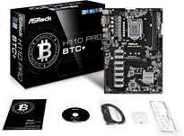 ASRock H110 Pro BTC+ 13GPU Mining Motherboard нови и втора употреба