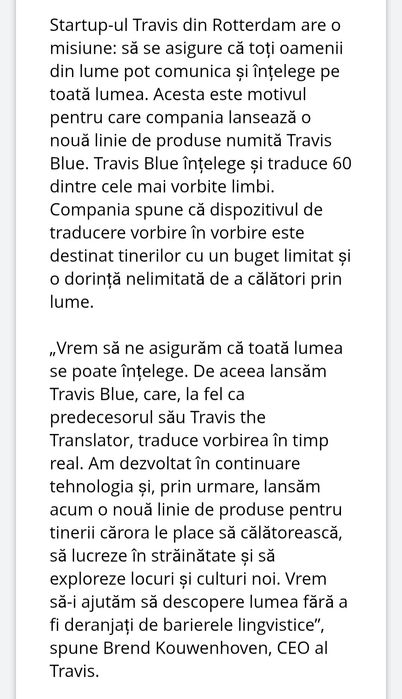 Travis Translator 80 Limbi