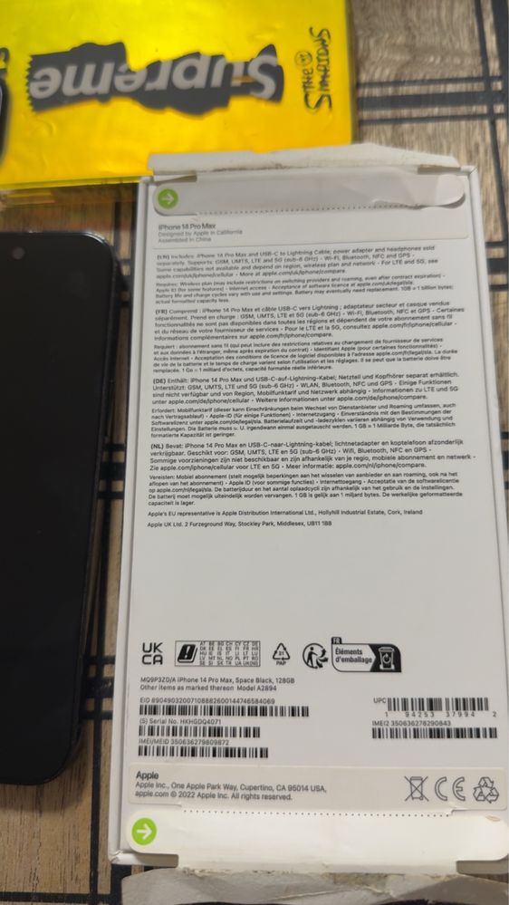 Продавам Iphone 14 pro max 128 gb-950 лева!!