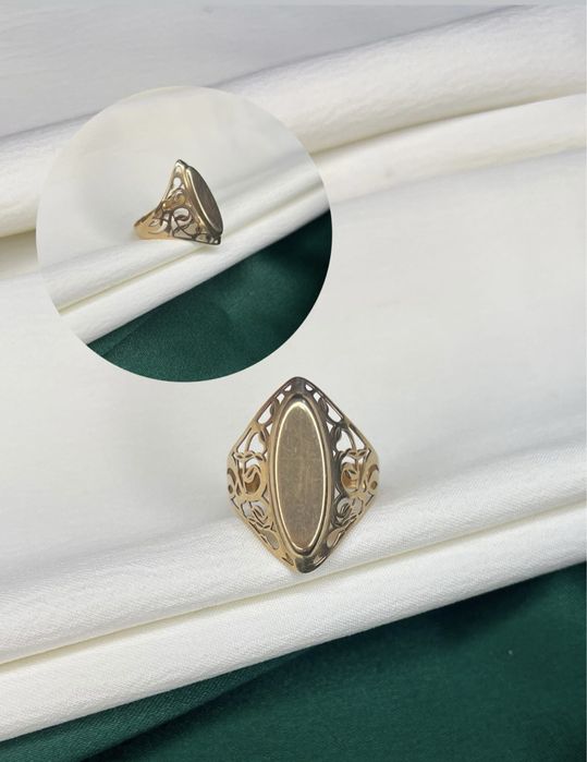 Рассрочка 0% по 10 600тг в месяц, кольцо из красного золота