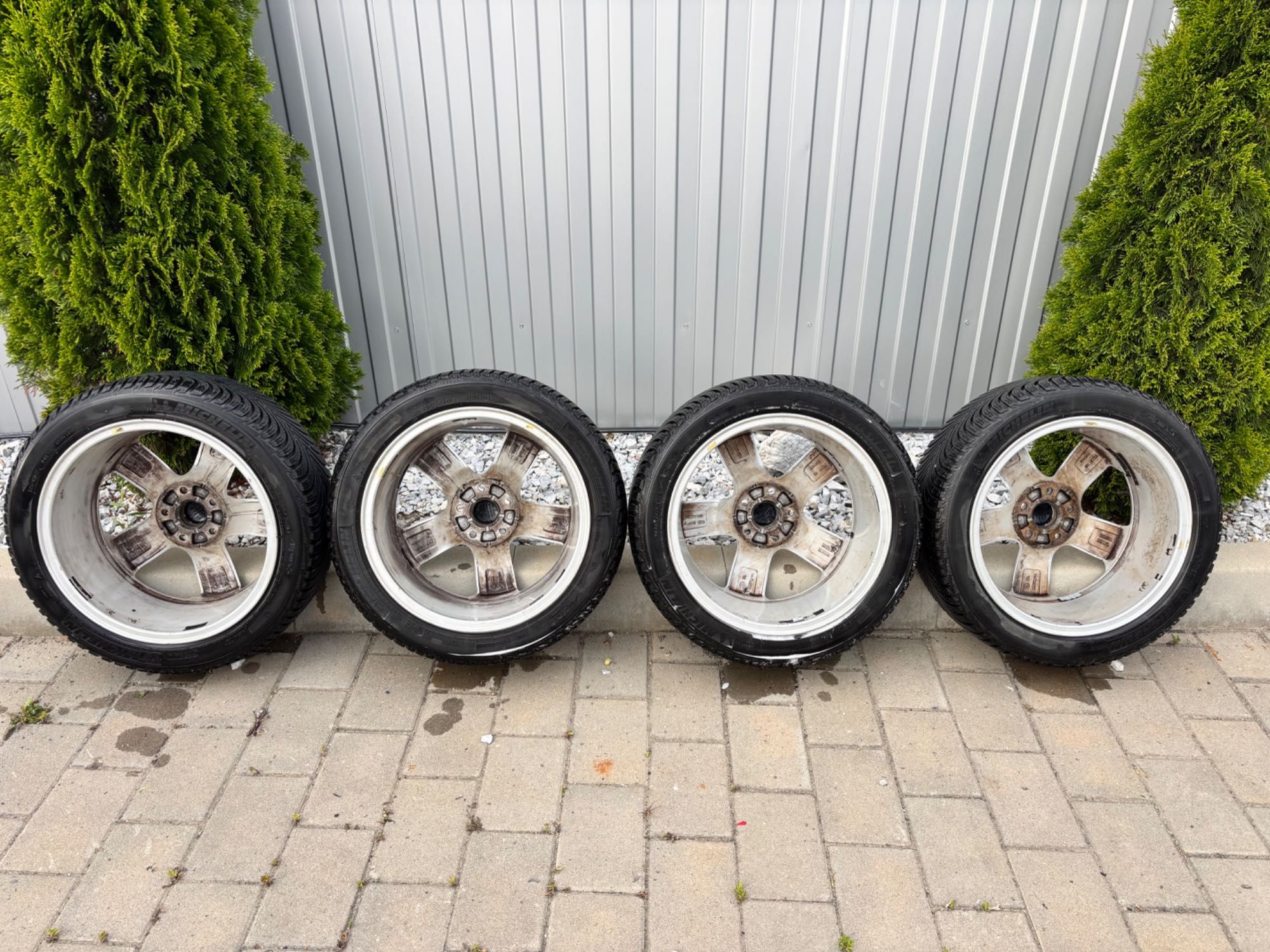 Jante vw golf 6 Borbet michelin alpin 5 225/45R17