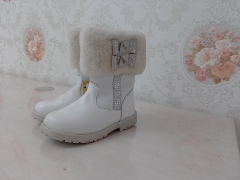 Зимние сапоги натуральная кожа