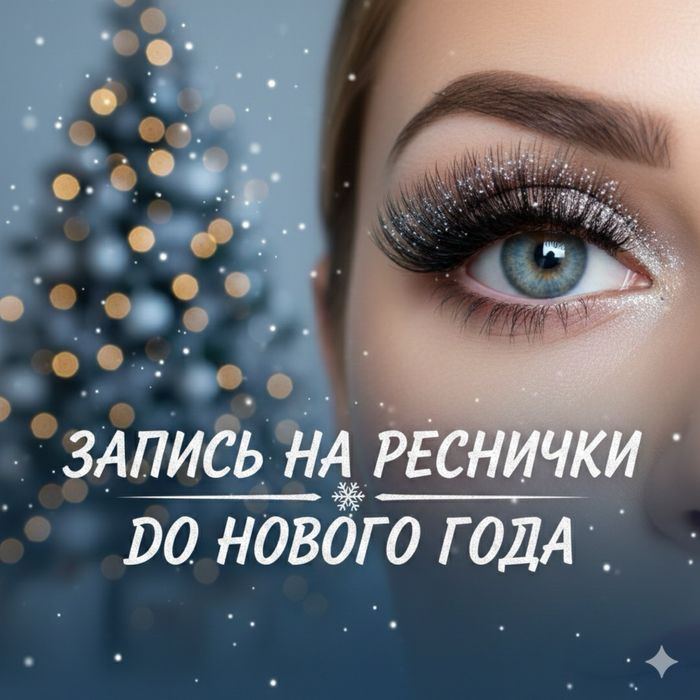 Наращивание ресниц - 4000тг