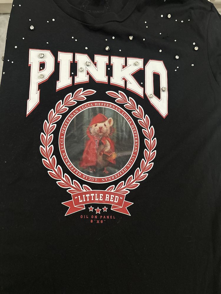 Тениска Pinko с камъни