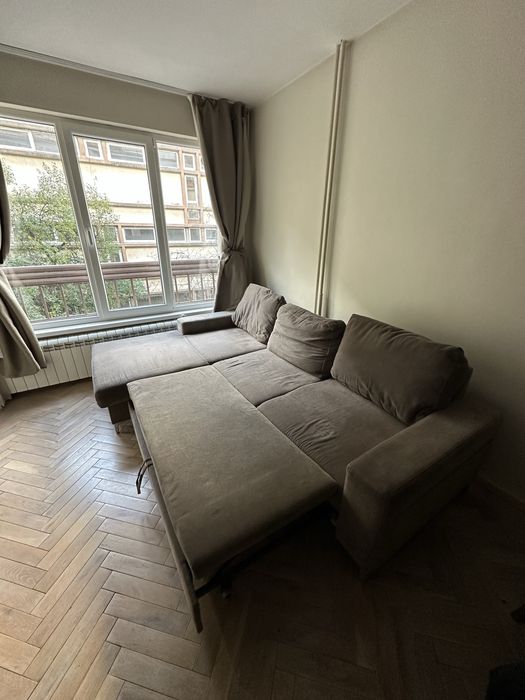 Разтегателен ъглов диван