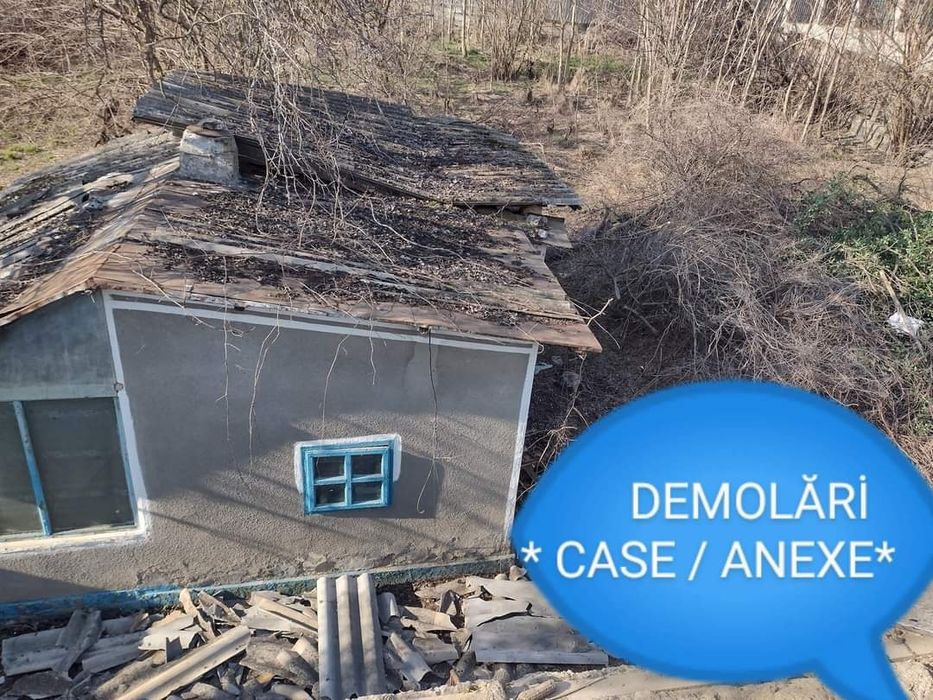 Demolări : case , apartamente,  garaje  , hale  , anexe  - Tulcea