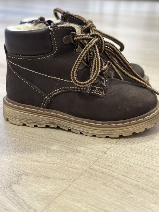 Теплые ботиночки на мальчика, 21 размер