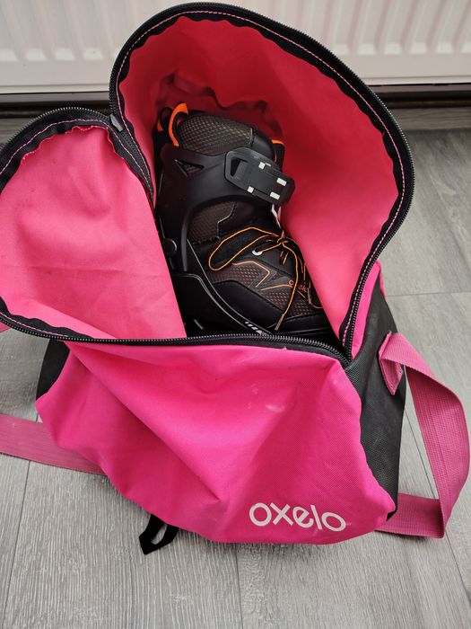 Role oxelo cu geanta transport roz