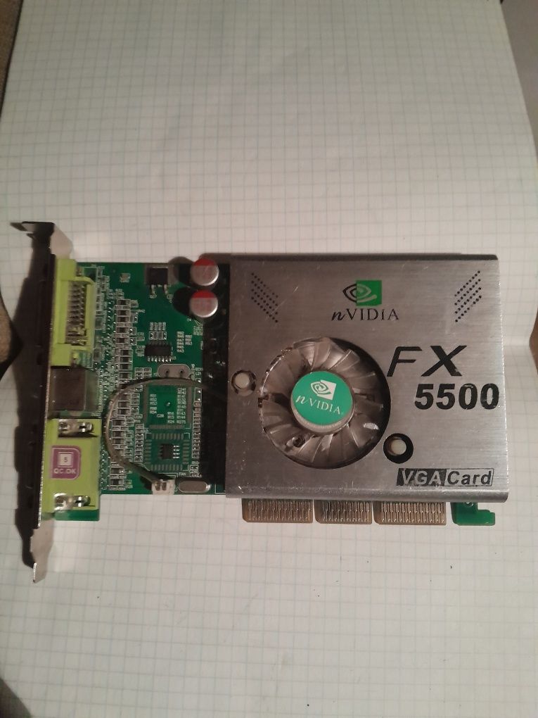 Видеокарта Nvidia Ge Force FX 5500 слот AGP 512 MB 512MB дл компьютера