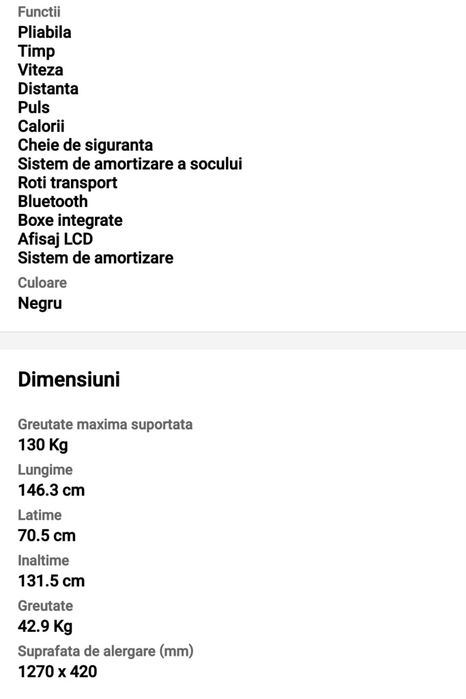 Vand banda de alergare