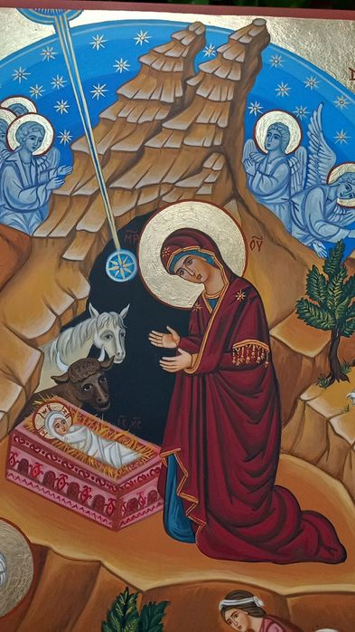 Icoana pictata "NASTEREA DOMNULUI"