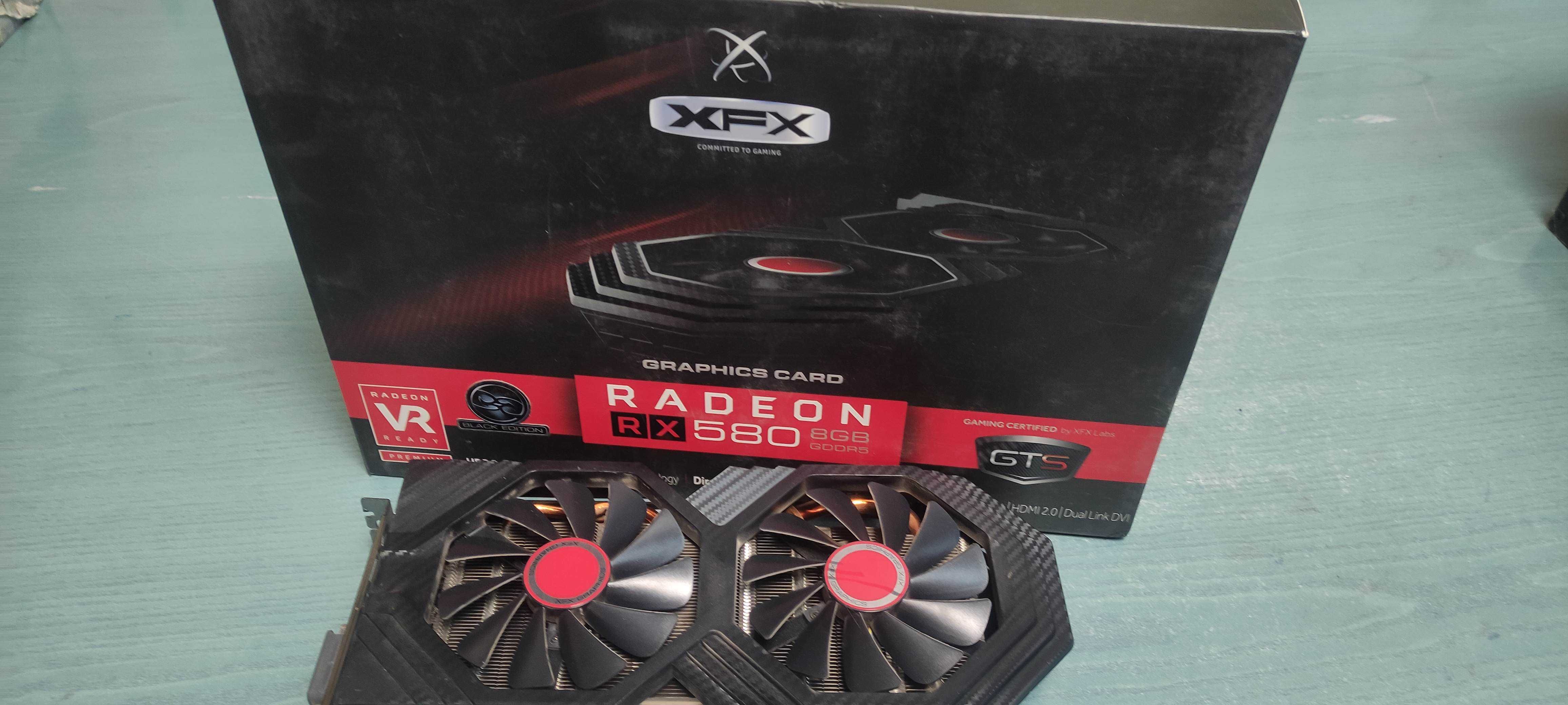 Видео карта XFX RX580 8GB