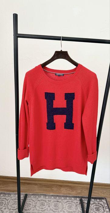 Tommy Hilfiger пуловер с вълна и памук