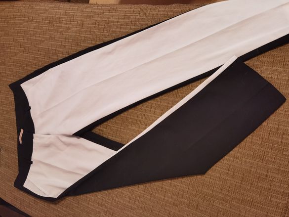 Стилен панталон черно и бяло